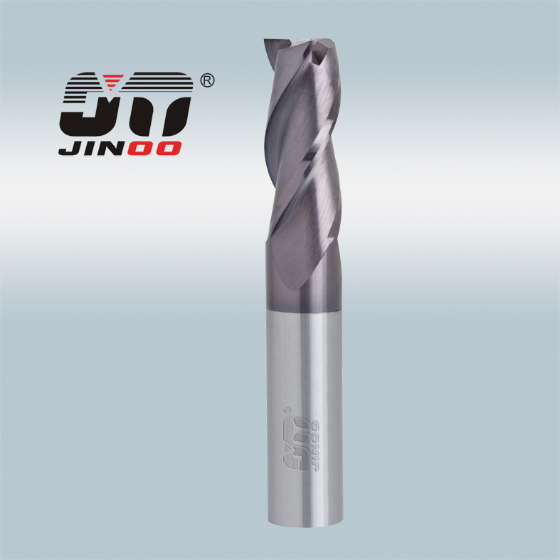 Solid Carbide 3 Flutes End Mill